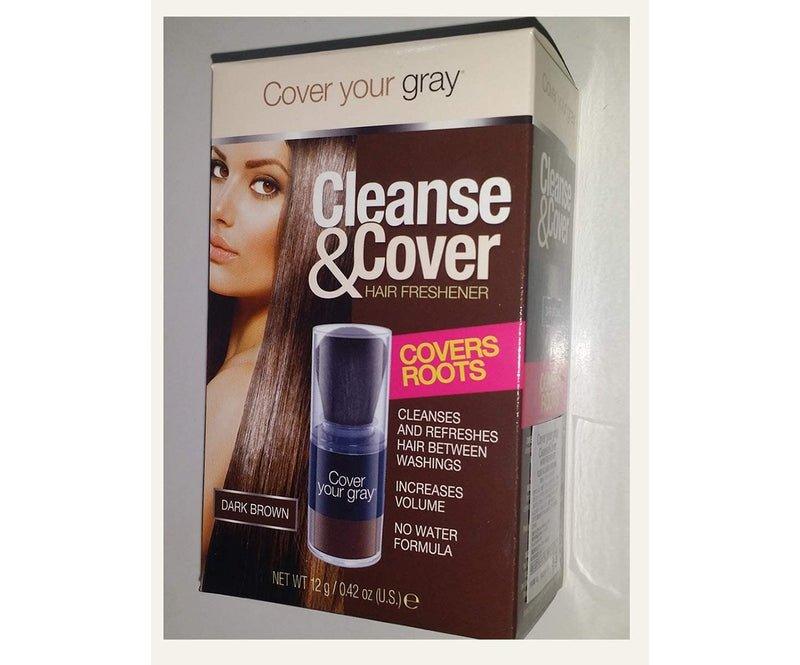 Cover-Your-Gray-Cleanse-Cover-Hair-Freshener-Dark-Brown-12G - African Beauty Online
