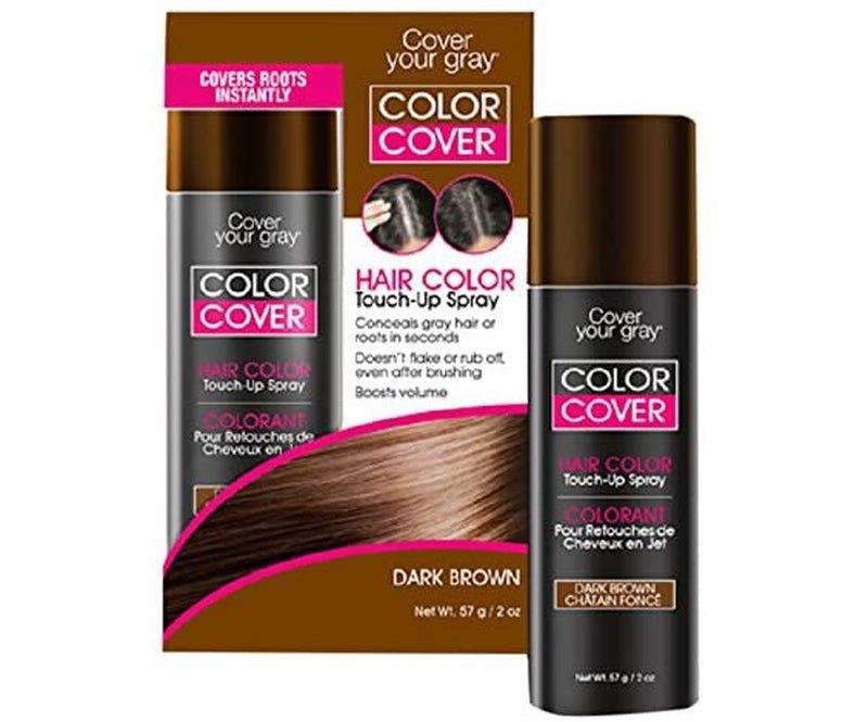 Cover-Your-Gray-Color-Cover-Touch-Up-Spray-Dark-Brown-2Oz - African Beauty Online