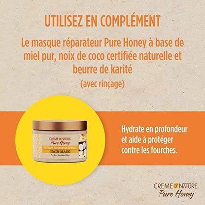 Creme Of Nature Pure Honey Moisture Replenish & Strength Hair Mask, 11.5oz - African Beauty Online