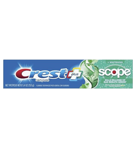 Crest + Scope Complete Whitening Toothpaste Minty Fresh oz, Mint, 5.4OZ - USA Beauty Imports Online