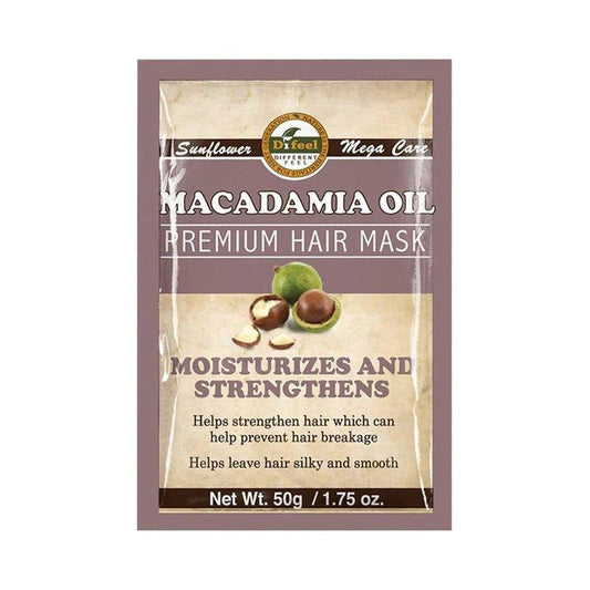 Difeel-Macadamia-Oil-Premium-Hair-Mask-1-7Oz - African Beauty Online