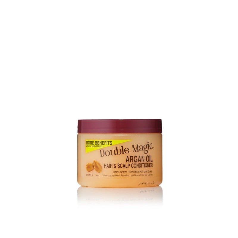 Double-Magic-Argan-Oil-Hair-Scalp-Conditioner-12Oz - African Beauty Online