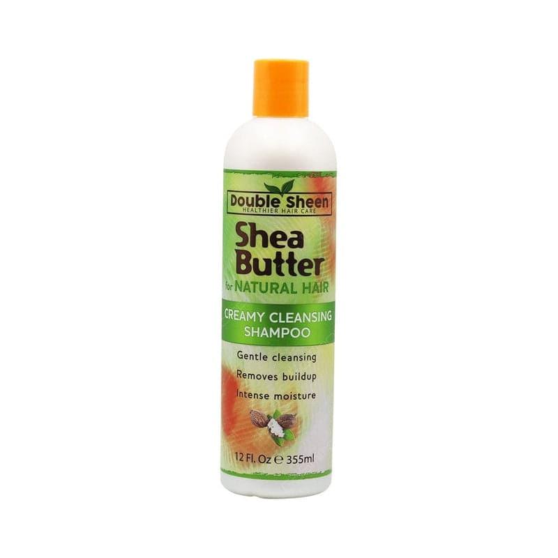 Double-Sheen-Shea-Butter-Creamy-Cleansing-Shampoo-12Oz - African Beauty Online