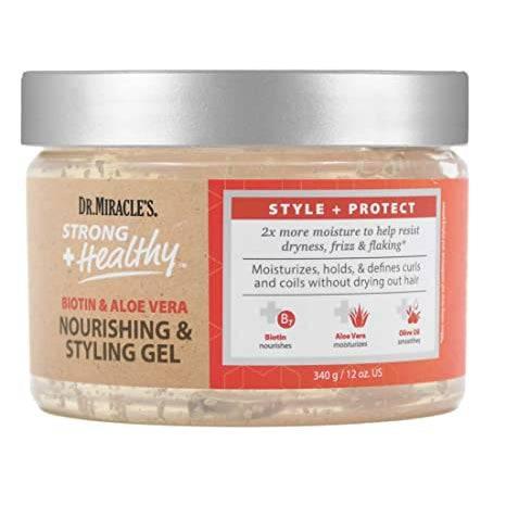 Dr. Miracle's Str+Health Nourishing & Styling Gel 12oz - African Beauty Online