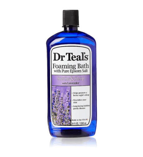 Dr Teal’s Foaming Bath with Pure Epsom Salt, Soothe & Sleep Lavender 32oz - African Beauty Online