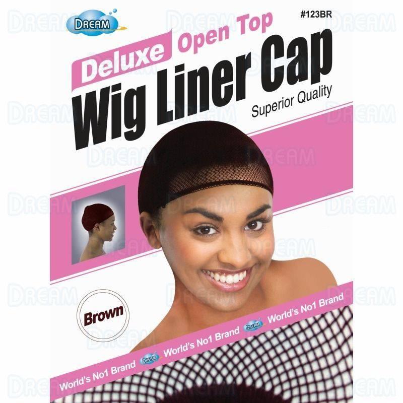 Dream Deluxe [Brown] Open Top Wig Liner Cap - African Beauty Online