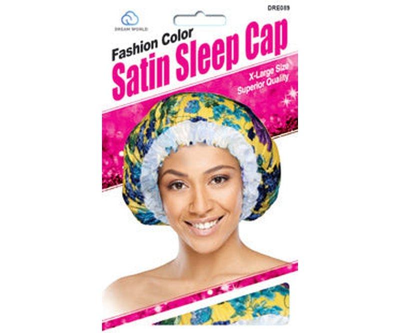 Dream-World-Satin-Sleep-Cap-Fashion-Color-X-Large - African Beauty Online
