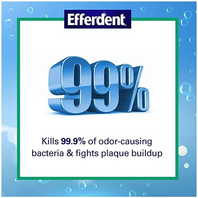 Efferdent Plus Fresh & Clean Denture & Retainer Cleanser 90ct - African Beauty Online