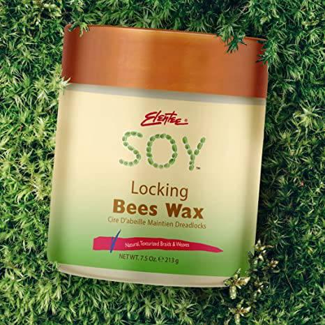 Elentee Soy Organics Locking Bees Wax 7.5oz - African Beauty Online