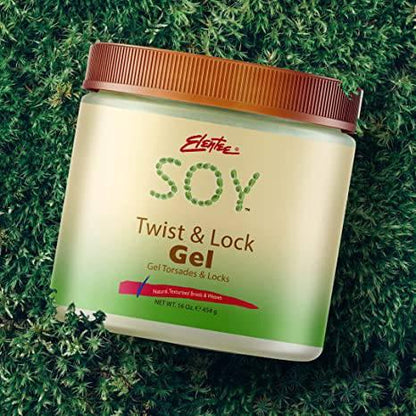 Elentee Soy Twist & Lock Gel 16oz - African Beauty Online