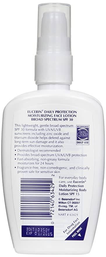 Eucerin Daily Protection Face Lotion 4oz - African Beauty Online