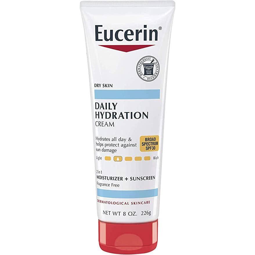 Eucerin Dry Skin Daily Hydration Cream 8oz - African Beauty Online