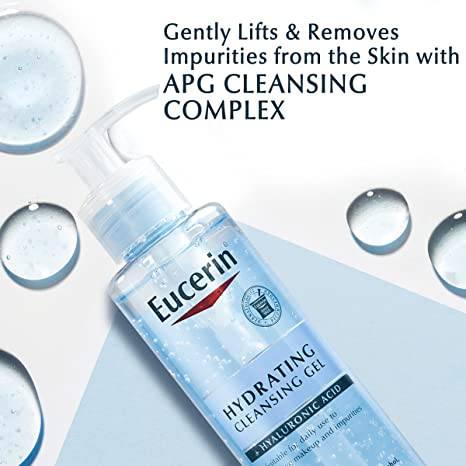 Eucerin Hydrating Cleansing Gel 6.8oz - African Beauty Online