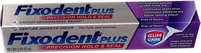 Fixodent Plus Gum Care Denture Adhesive Cream 2oz - African Beauty Online