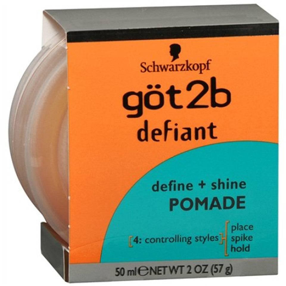 Got2B Defiant Define & Shine Pomade, 2oz (57g) - African Beauty Online