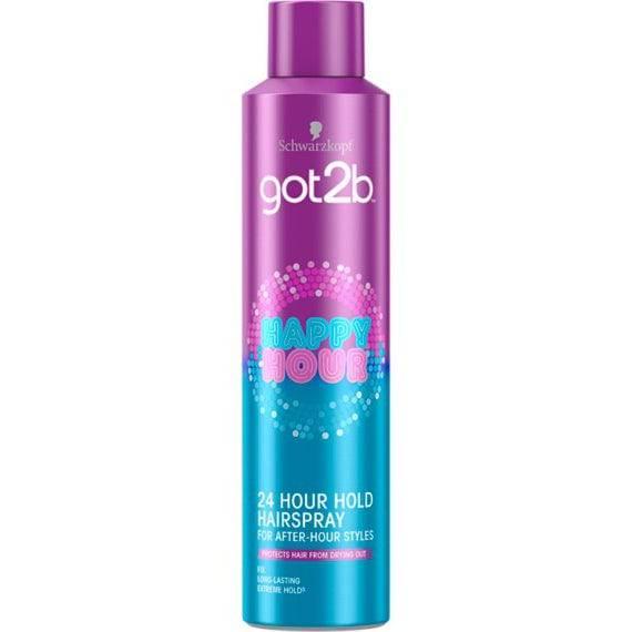 Got2b Schwarzkopf Happy Hour 24 Hour Hairspray 300ml - African Beauty Online