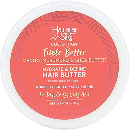 H.S. Triple Butter Hyd & Def Hair Butter 4oz - African Beauty Online