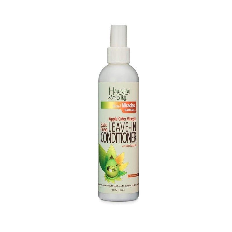 Hawaiian-Silky-Apple-Cider-Vinegar-Leave-In-Conditioner-With-Black-Castor-Oil-8Oz - African Beauty Online