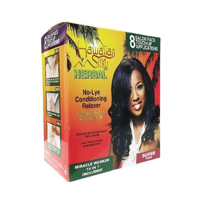 Hawaiian-Silky-Herbal-No-Lye-Conditioning-Relaxer-With-Tea-Tree-Avocado-Oil-8-Touch-Up-Super - African Beauty Online