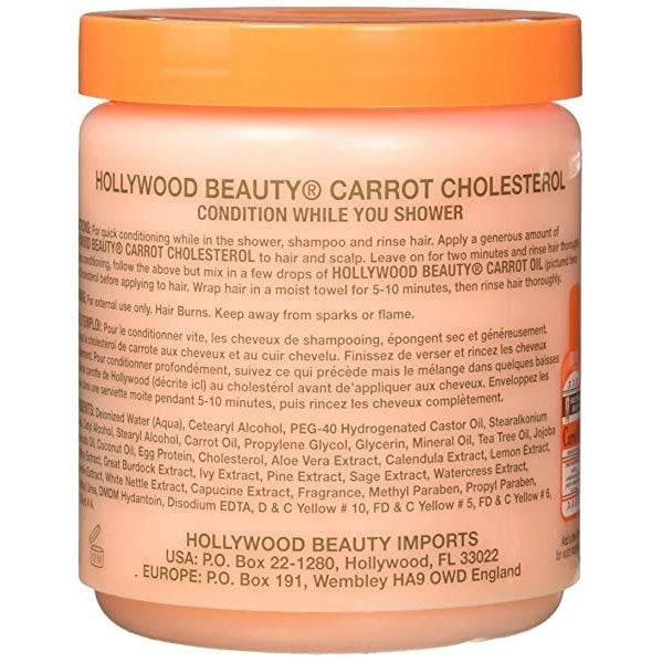 Hollywood Beauty Carrot Conditioner Cholesterol Treatment 20oz - African Beauty Online