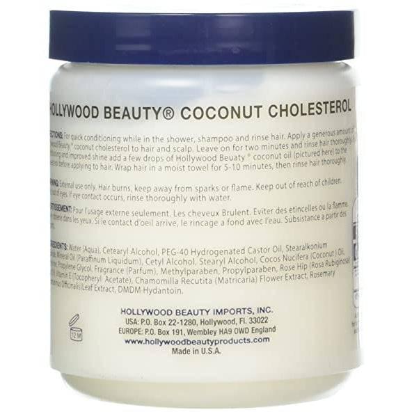 Hollywood Beauty Ccoconut Cholesterol Cream 20oz - African Beauty Online