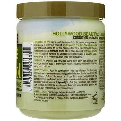 Hollywood Beauty Olive Cholesterol Super Shine 20oz - African Beauty Online