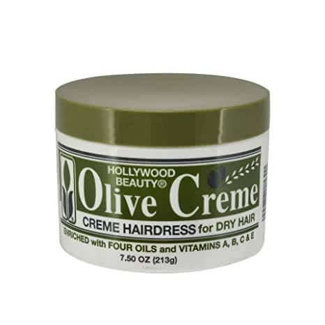 Hollywood-Beauty-Olive-Hairdress-Cream-7-5Oz - African Beauty Online