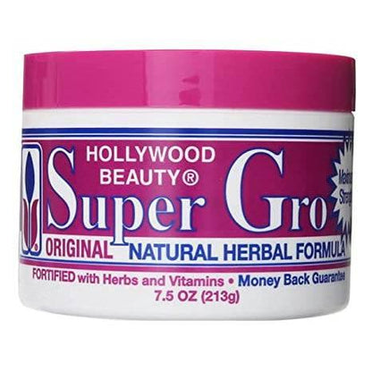Hollywood Beauty Super Gro Herbal Formula 7.5oz - African Beauty Online