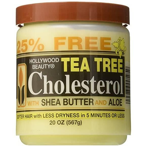 Hollywood Beauty Tea Tree Cholesterol Cream 20oz - African Beauty Online