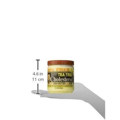 Hollywood Beauty Tea Tree Cholesterol Cream 20oz - African Beauty Online