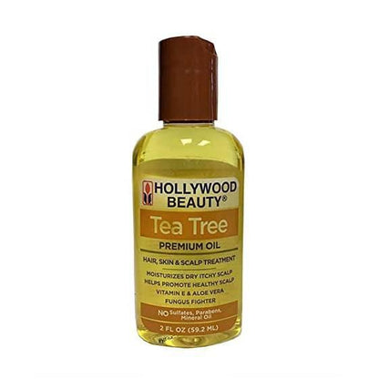 Hollywood Beauty Tea Tree Premium Oil 2oz - African Beauty Online