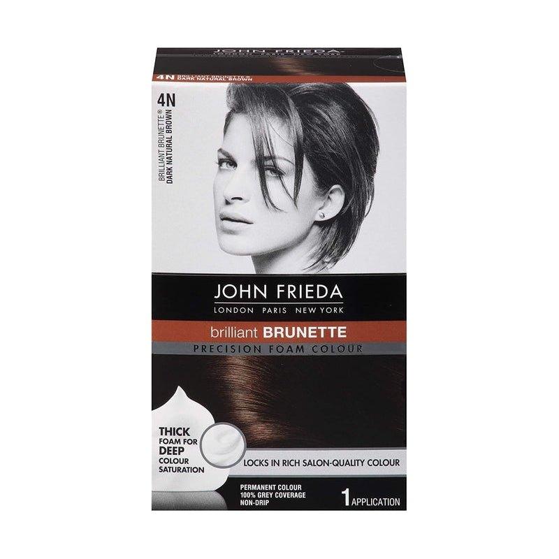 John-Frieda-Precision-Foam-Hair-Colour-Dark-Natural-Brown-4N-2-Pk - African Beauty Online