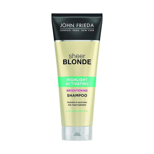 John-Frieda-Sheer-Blonde-Highlight-Activating-Brightening-Shampoo-250Ml-Revitalise-Blonde-S-Full-Spectrum-Of-Tones - African Beauty Online