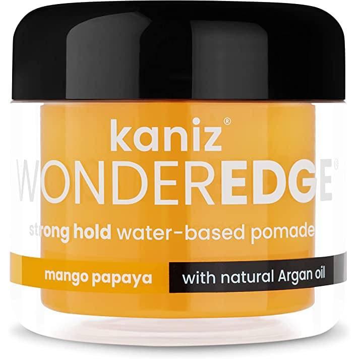 KANIZ WONDER EDGE [MANGO PAPAYA] WATER-BASED POMADE 4OZ - African Beauty Online