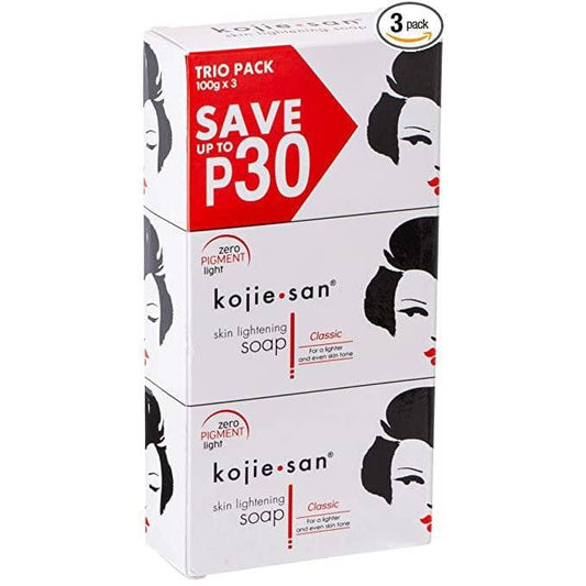 KOJIE SAN SKIN LIGHT SOAP 100G 3*1 PACK - African Beauty Online