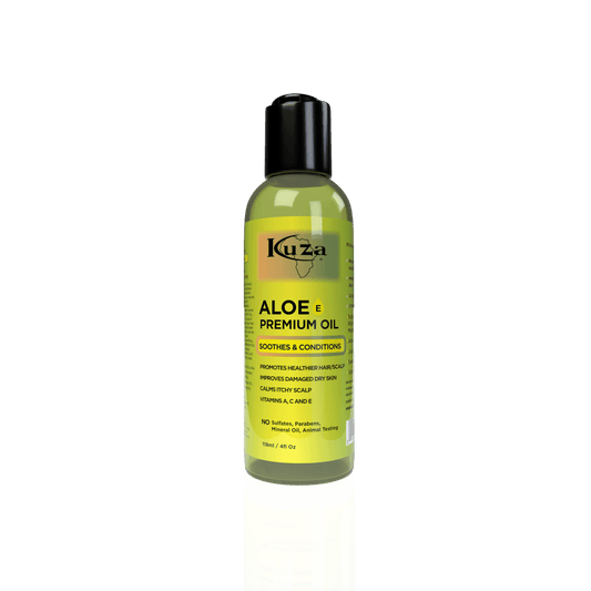 Kuza-Aloe-E-Premium-Oil-4Oz - African Beauty Online