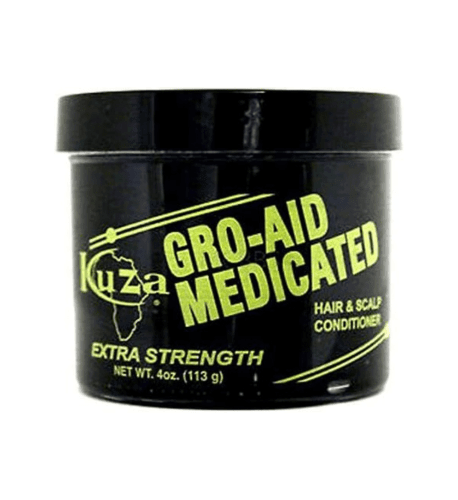 Kuza Gro-Aid Medicated hair & scalp conditioner 4oz - USA Beauty Imports Online