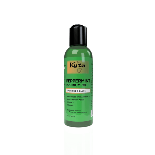 Kuza-Peppermint-Premium-Oil-4Oz - African Beauty Online