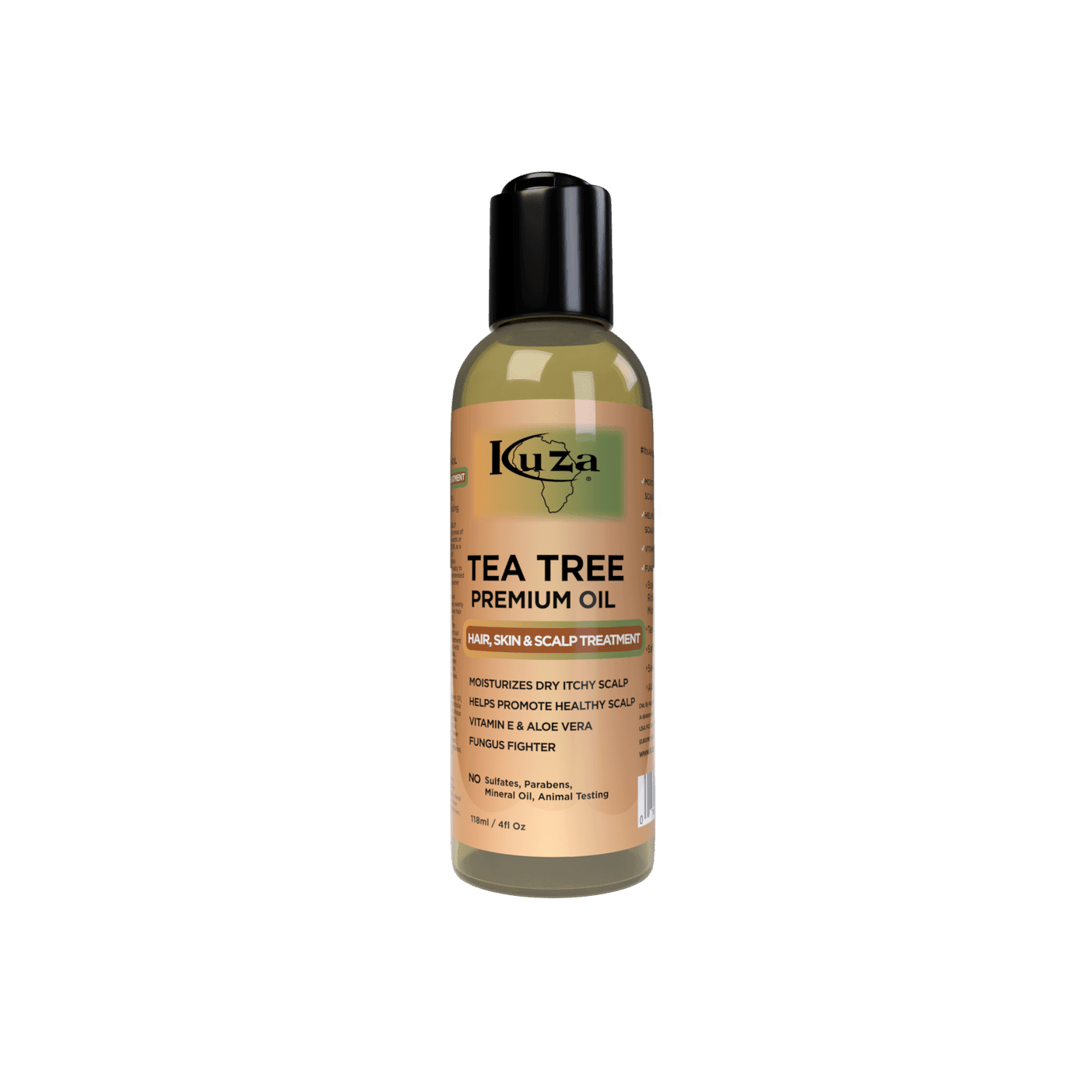 Kuza-Tea-Tree-Premium-Oil-4Oz - African Beauty Online