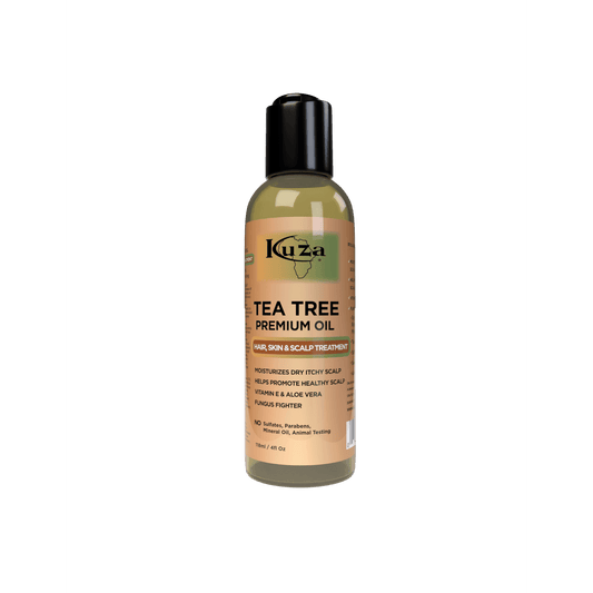 Kuza-Tea-Tree-Premium-Oil-4Oz - African Beauty Online