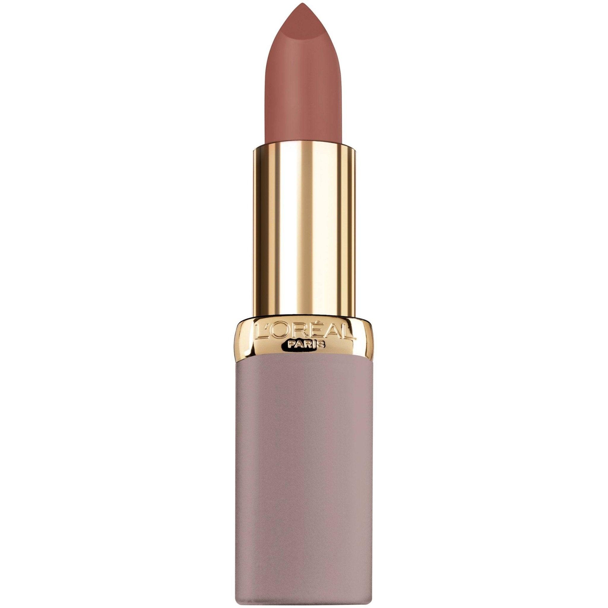 L'Oreal Paris Cosmetics Colour Riche Ultra Matte Highly Pigmented Nude Lipstick, All Out Pout, 0.13 Ounce All Out Pout 0.13 Ounce (Pack of 1) - African Beauty Online