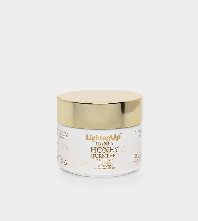 Lighten Up Honey Turmeric Face Cream 3.3oz - USA Beauty Imports Online