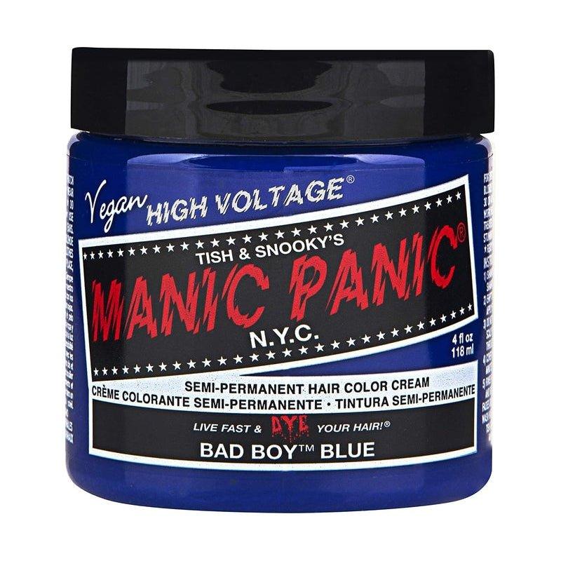 Manic-Panic-Semi-Permanent-Hair-Color-Cream-Bad-Boy-Blue-4Oz - African Beauty Online