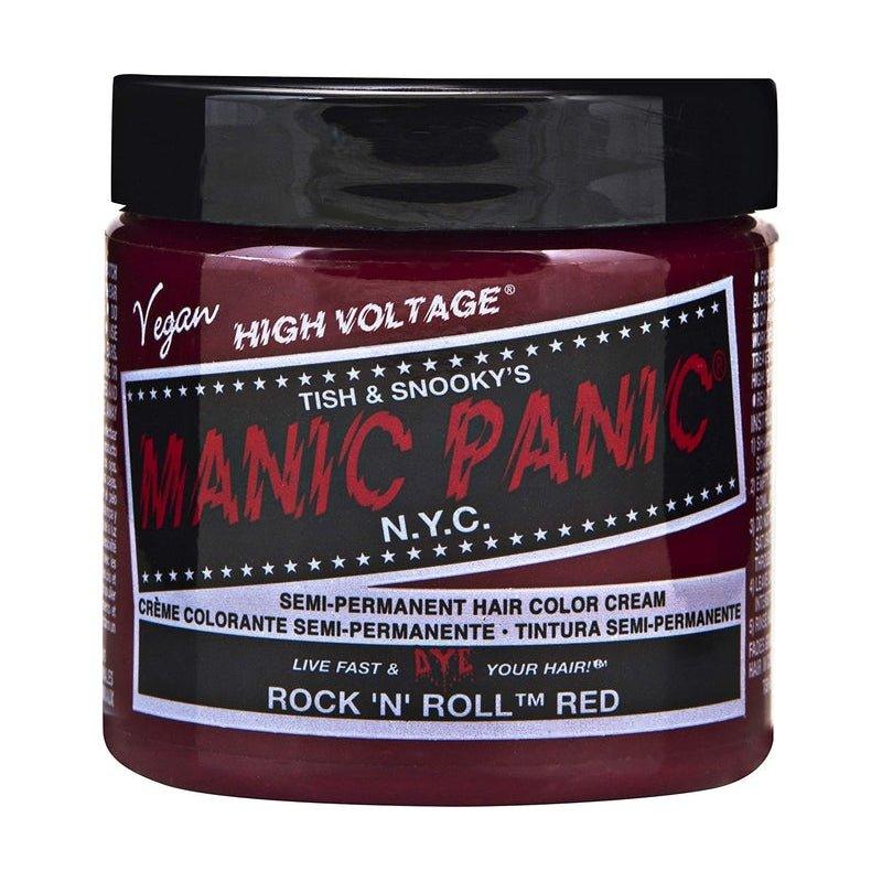 Manic-Panic-Semi-Permanent-Hair-Color-Cream-Rock-N-Roll-Red-4Oz - African Beauty Online