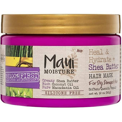 MAUI SHEA BUTTER MASK 12OZ - African Beauty Online