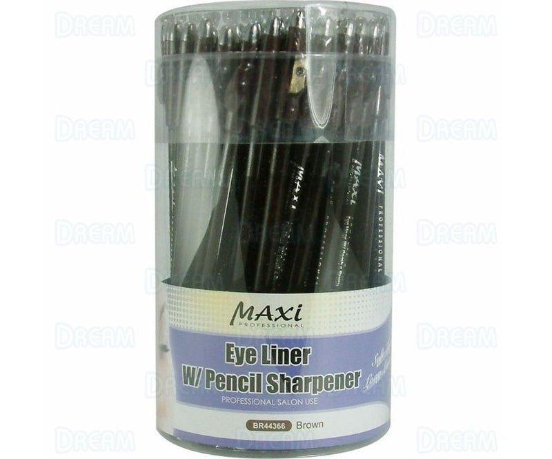 Maxi-Professional-Eye-Liner-With-Pencil-Sharpener-Brown - African Beauty Online