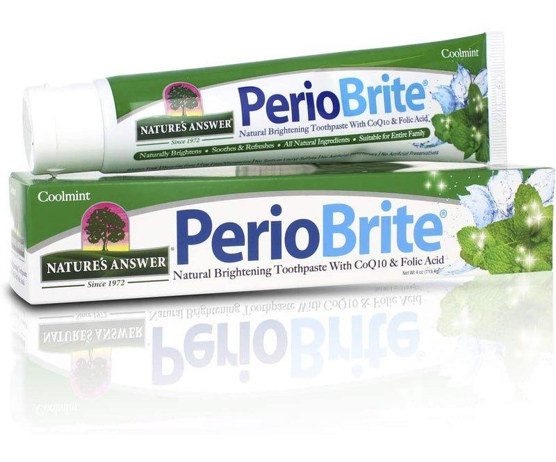 "Nature's Answer Perio Brite Toothpaste - Natural Care for Healthy Teeth and Gums - Experience a Cleaner, Fresher Smile" - African Beauty Online