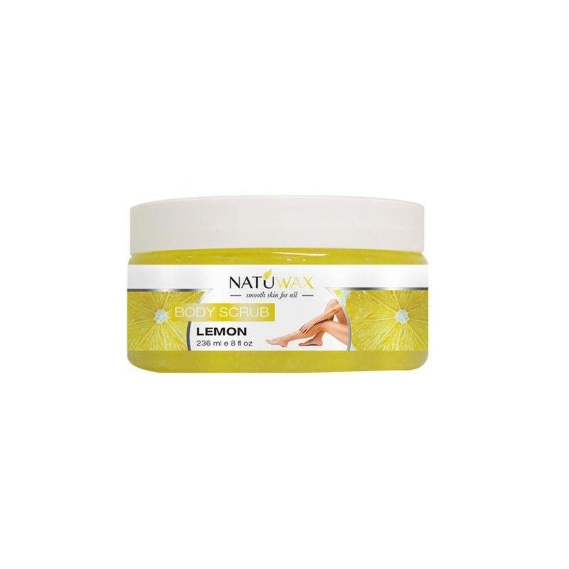 Natuwax-Lemon-Body-Scrub-8Oz - African Beauty Online