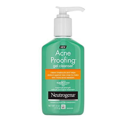 NEUTROGENA ACNE PROOFING GEL CLEANSER 6OZ - African Beauty Online