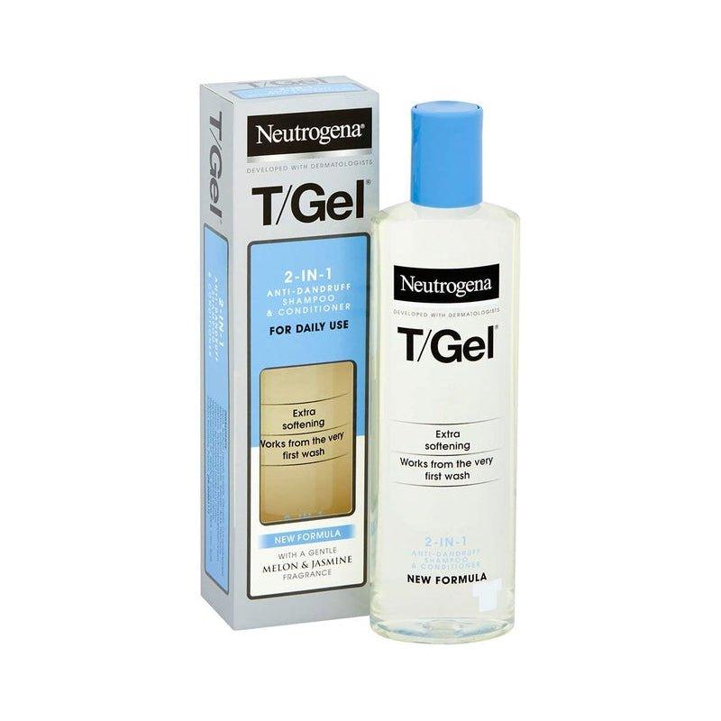 Neutrogena-T-Gel-2-In-1-Anti-Dandruff-Shampoo-Plus-Conditioner-250-Ml - African Beauty Online